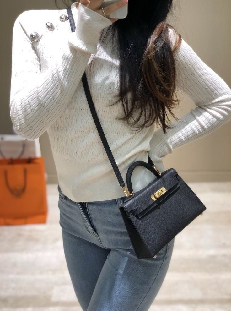 Hermes Kelly 20 Mini (Black)