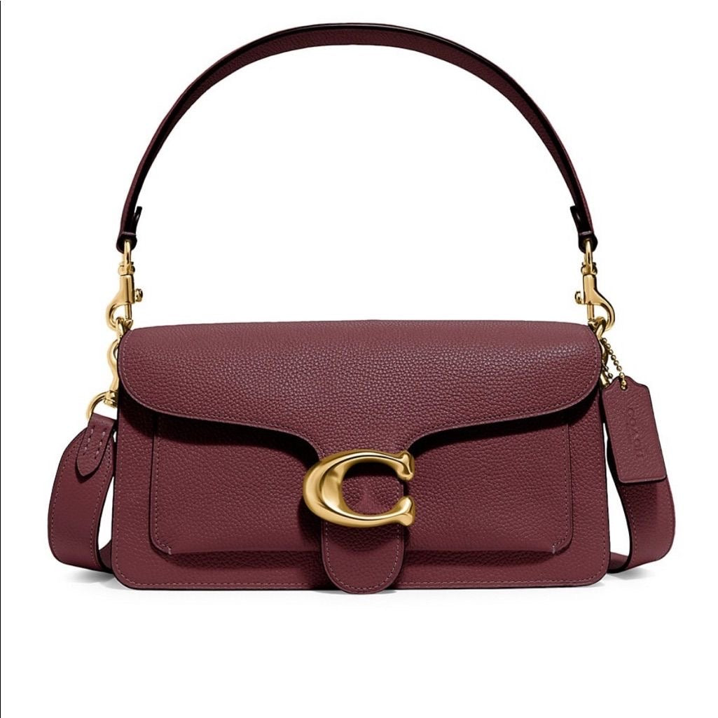Coach Tabby Shoulder Bag (Maroon)