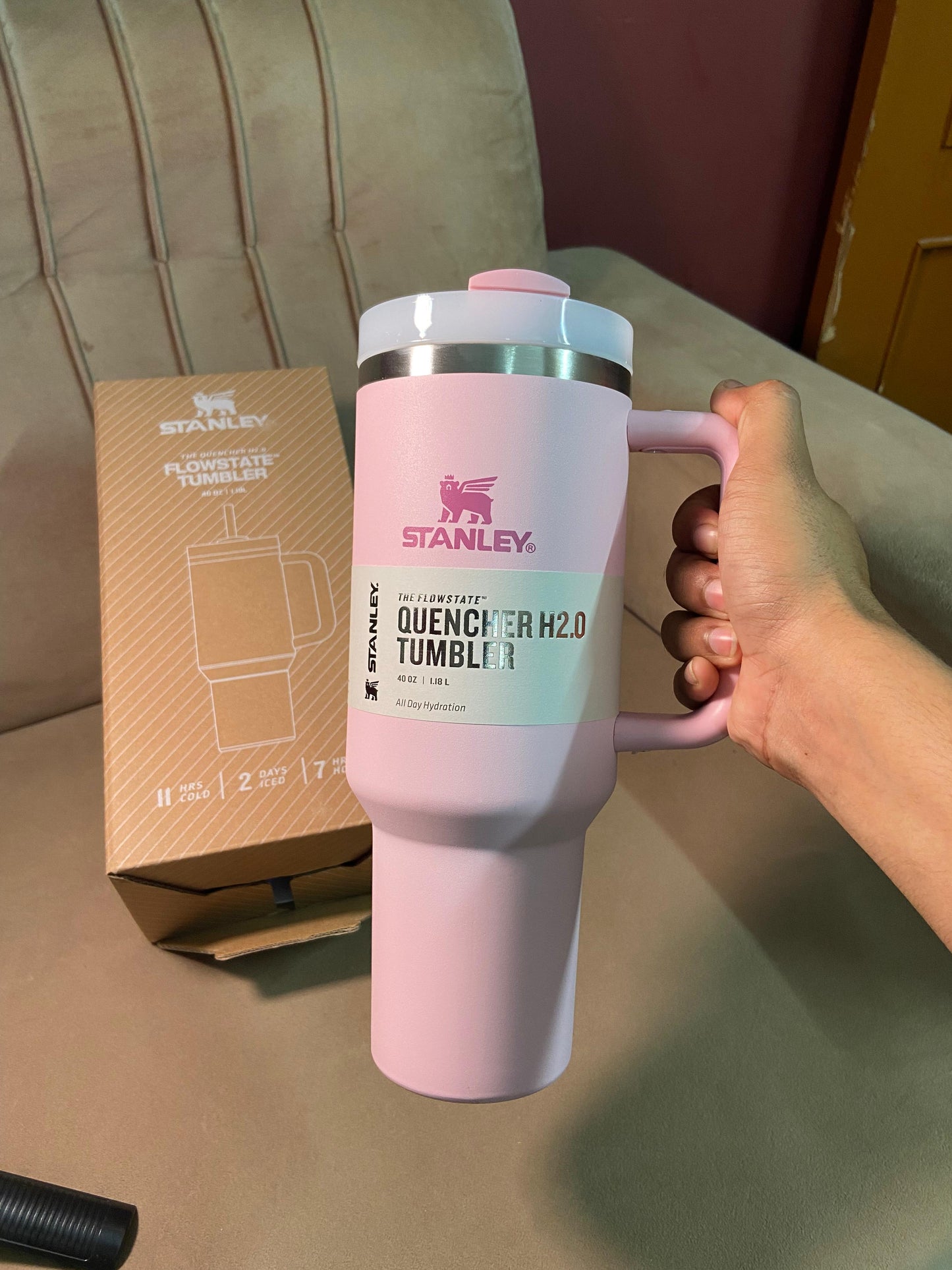 Stanley Quencher H2.O Tumbler (Pink)