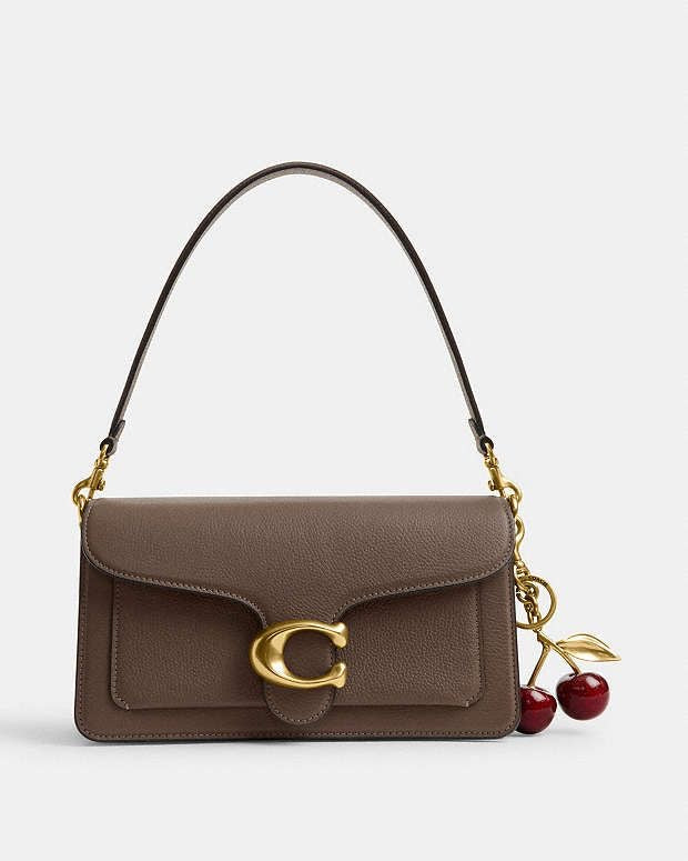 Coach Tabby Shoulder Bag (Brass Dark Stone)