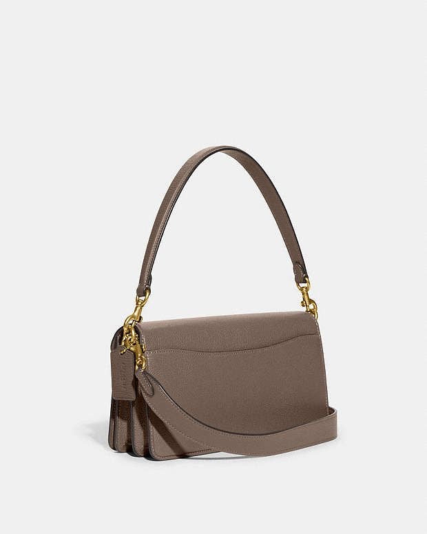Coach Tabby Shoulder Bag (Brass Dark Stone)