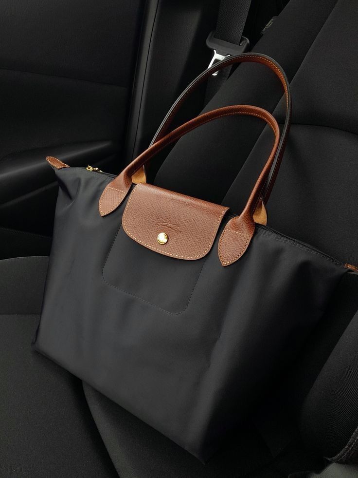 Long Champ Bag (Black)