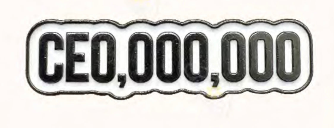 CEO,000,000 Metal Phone Sticker