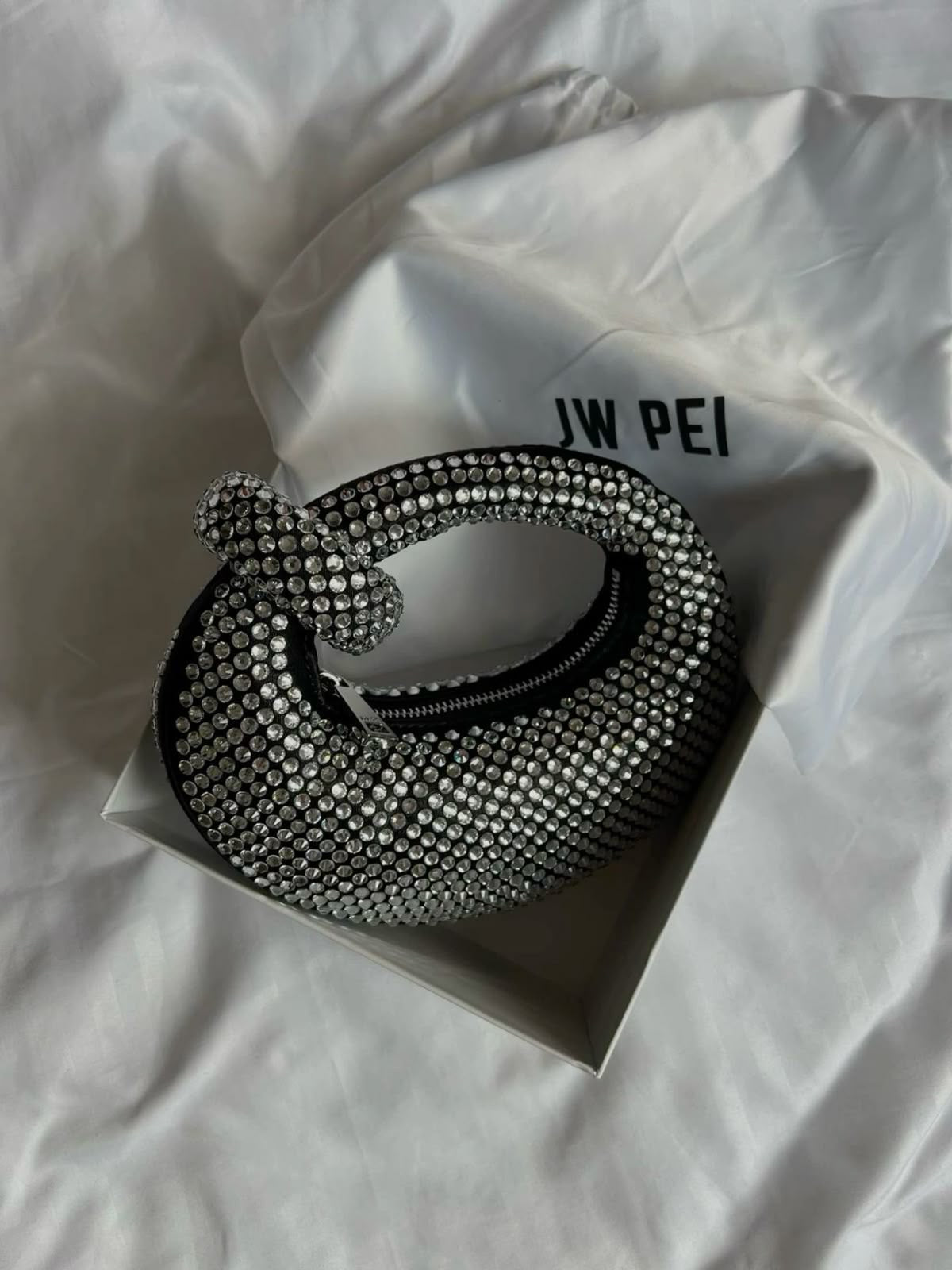 Abacus Artificial Crystal Mini Top Handle Bag