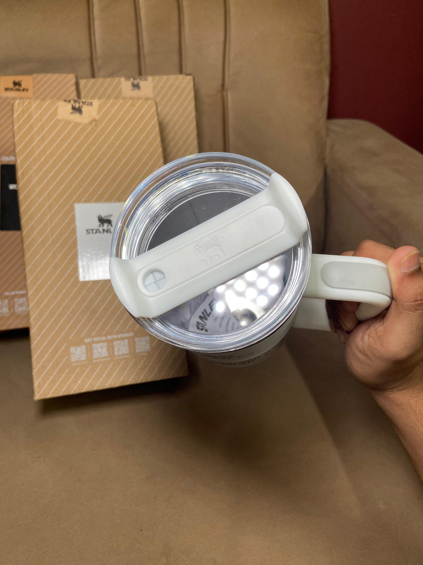 Stanley Quencher H2.O Tumbler (White)