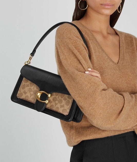 Coach Tabby Shoulder Bag (Walnut Black)