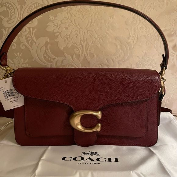 Coach Tabby Shoulder Bag (Maroon)