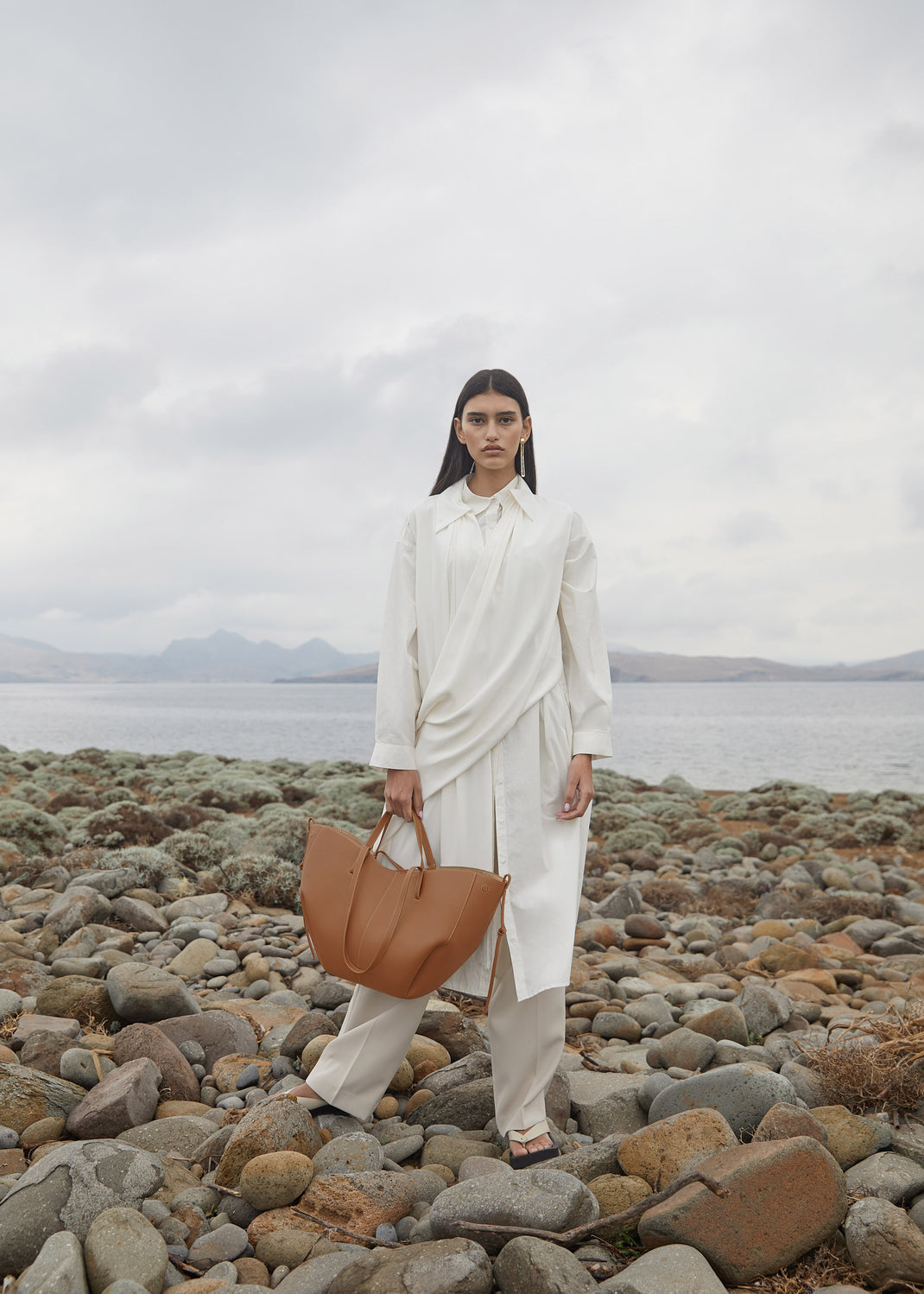 Polène Cyme Large Tote Bag