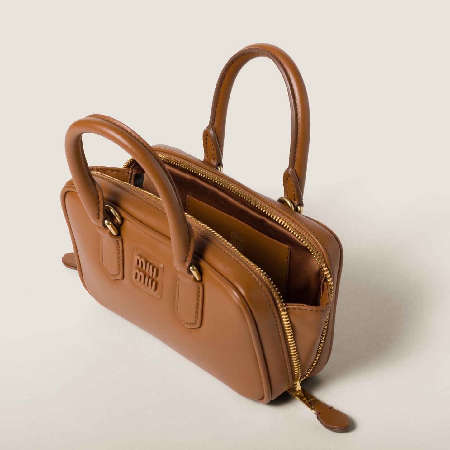 Miu Miu Arcadie Leather Mini Bag