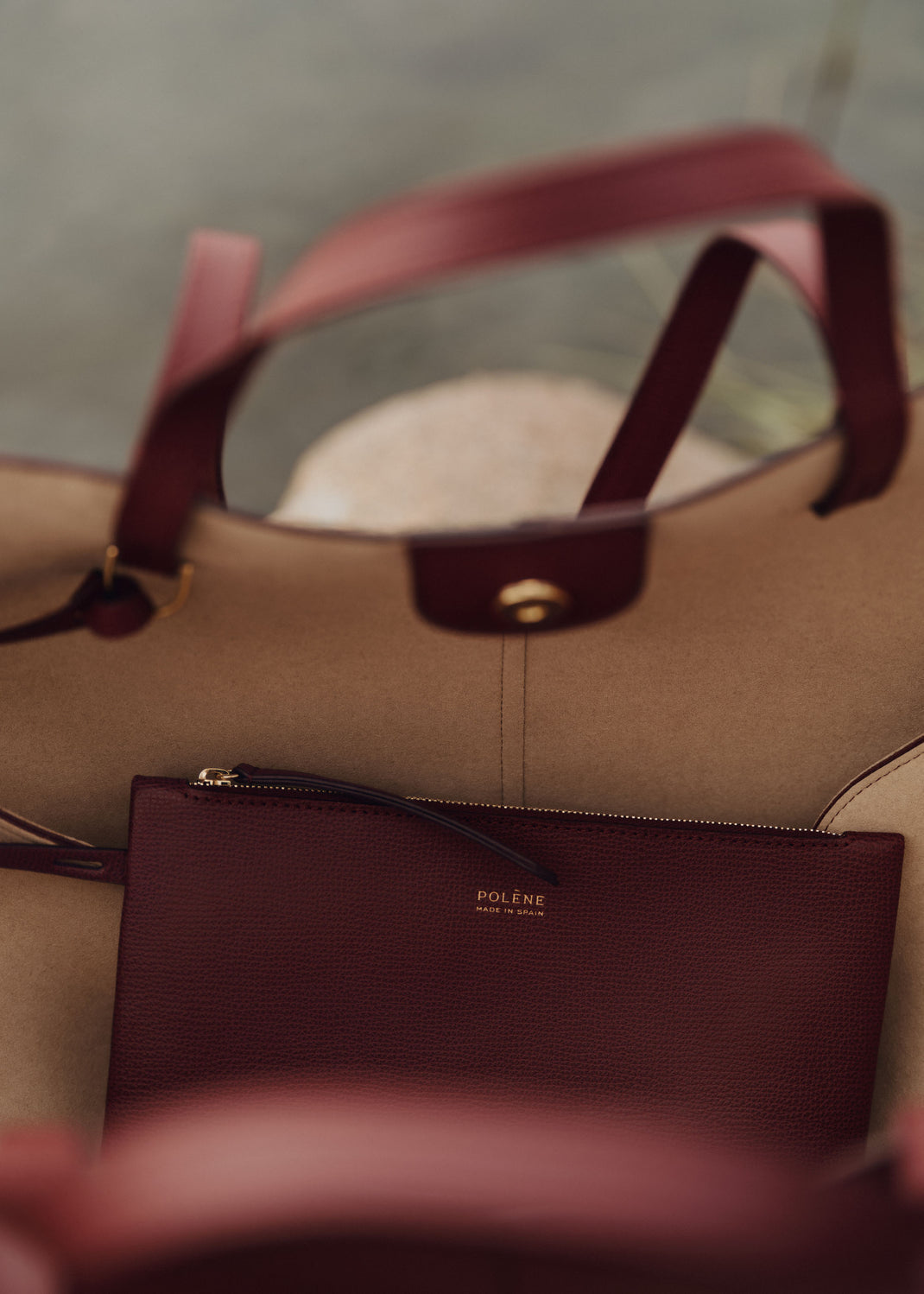 Polène Cyme Mini Tote Bag