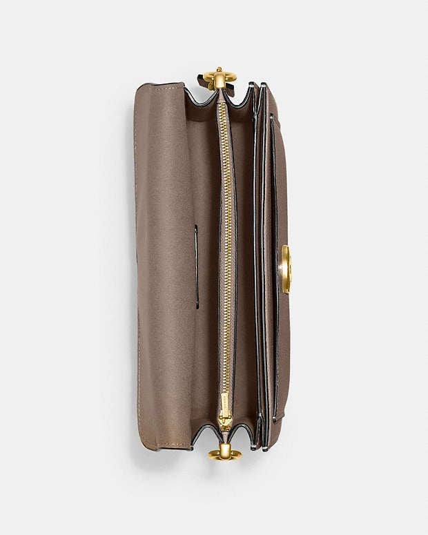 Coach Tabby Shoulder Bag (Brass Dark Stone)