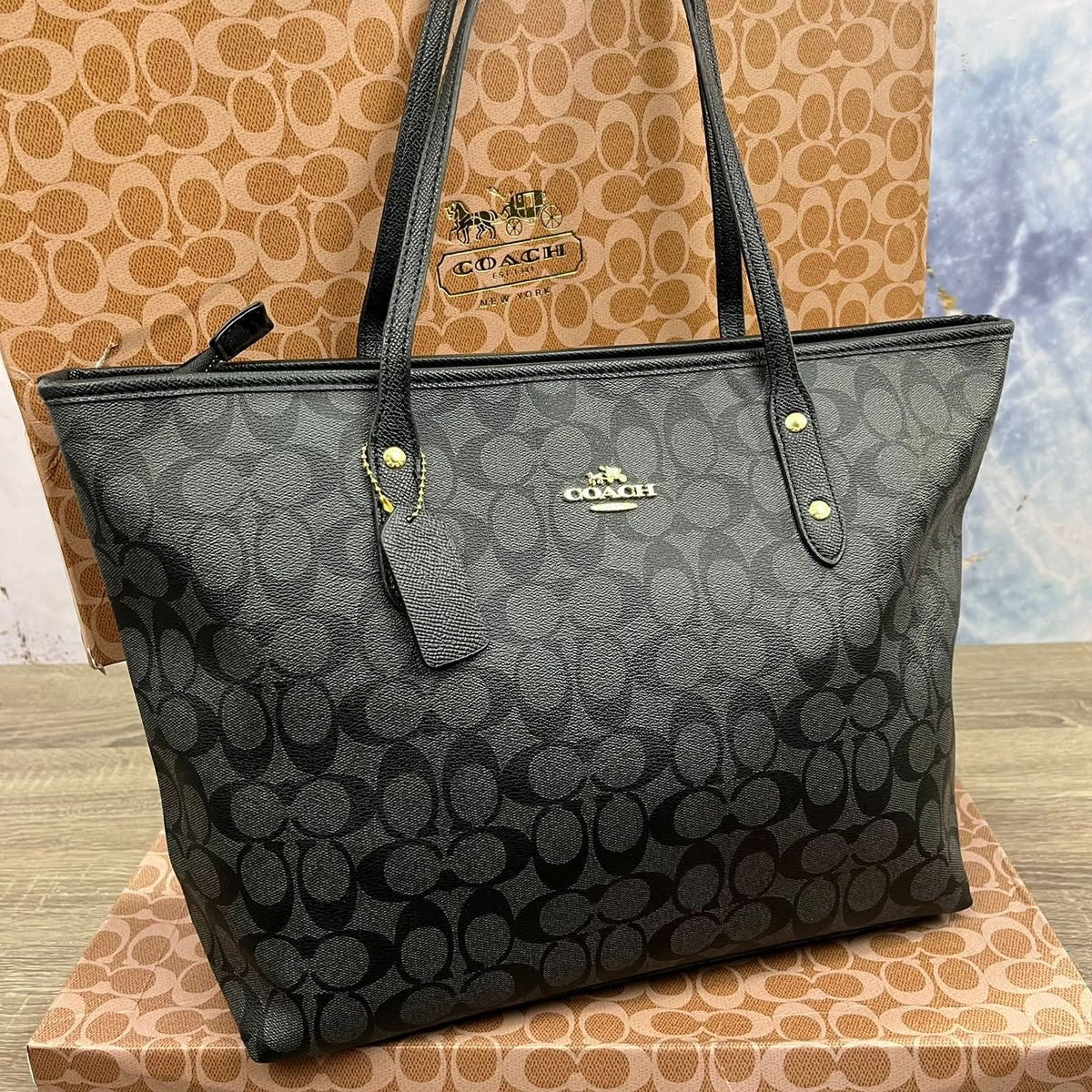 Coach City Tote Bag