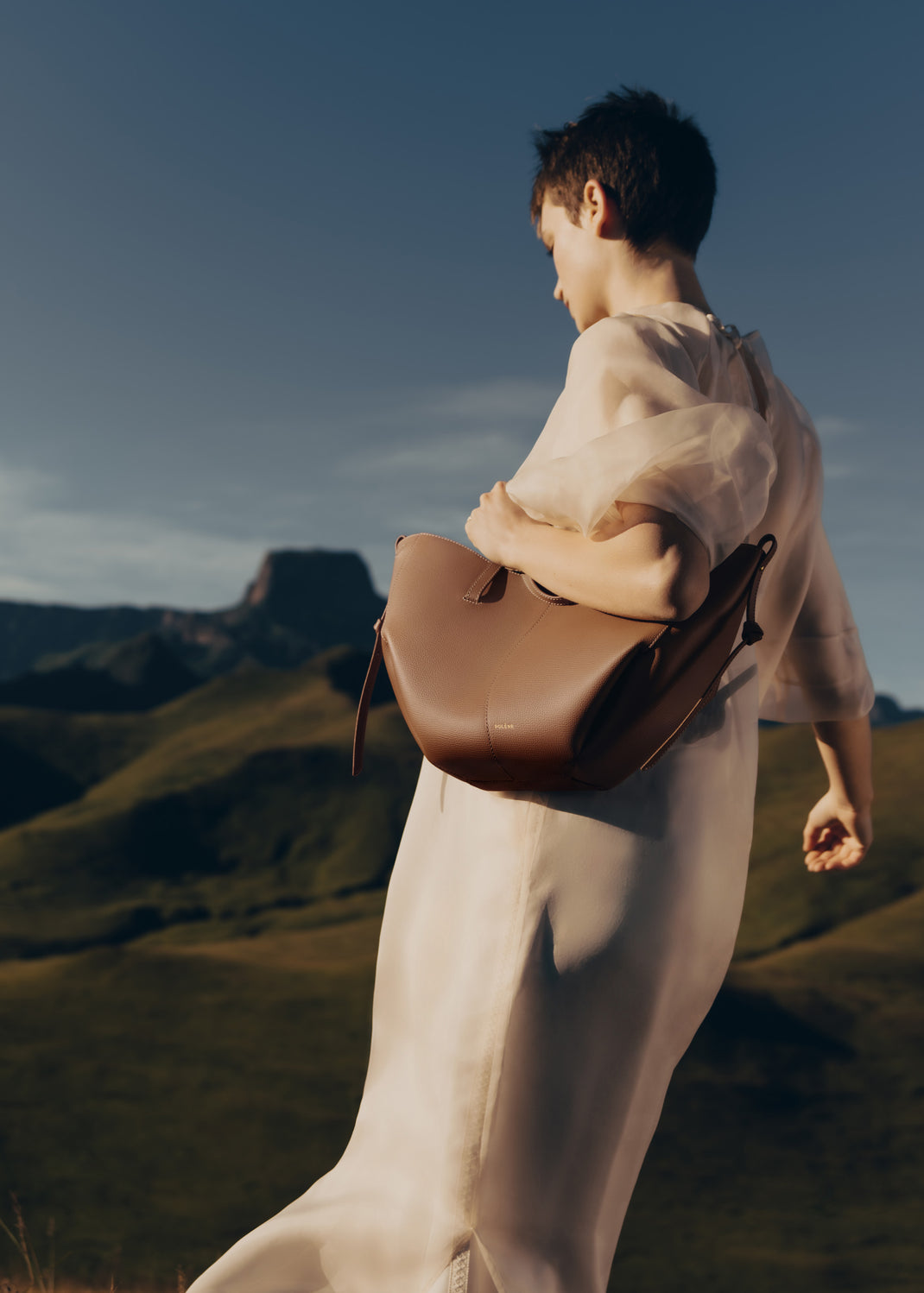 Polène Cyme Mini Tote Bag