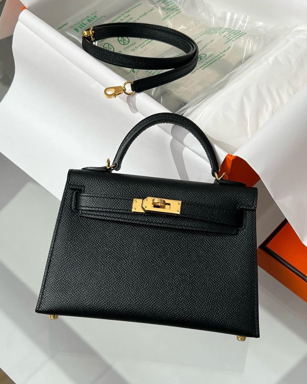 Hermes Kelly 20 Mini (Black)