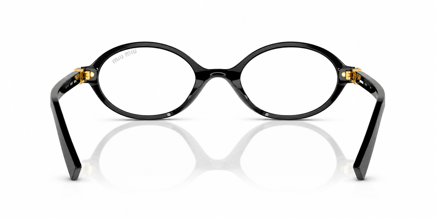 Miu Miu MU 04ZS Luxury Oval Sunglasses
