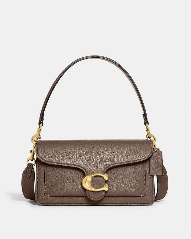 Coach Tabby Shoulder Bag (Brass Dark Stone)