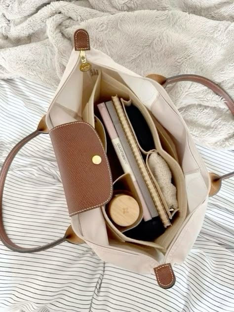 Long Champ Bag (Beige)