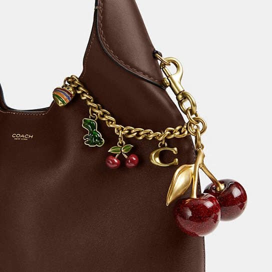 Coach Cherry And Motif Charm