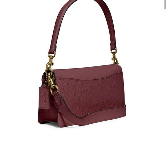 Coach Tabby Shoulder Bag (Maroon)