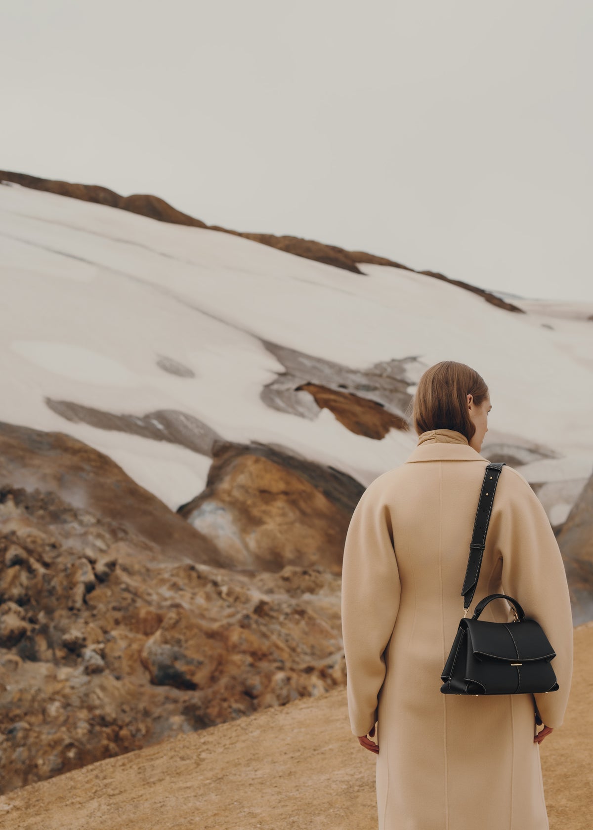 POLÈNE MOKKI EDITION TEXTURED BAG