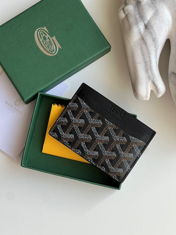 Goyard Saint-Sulpice Card Wallet (Black)