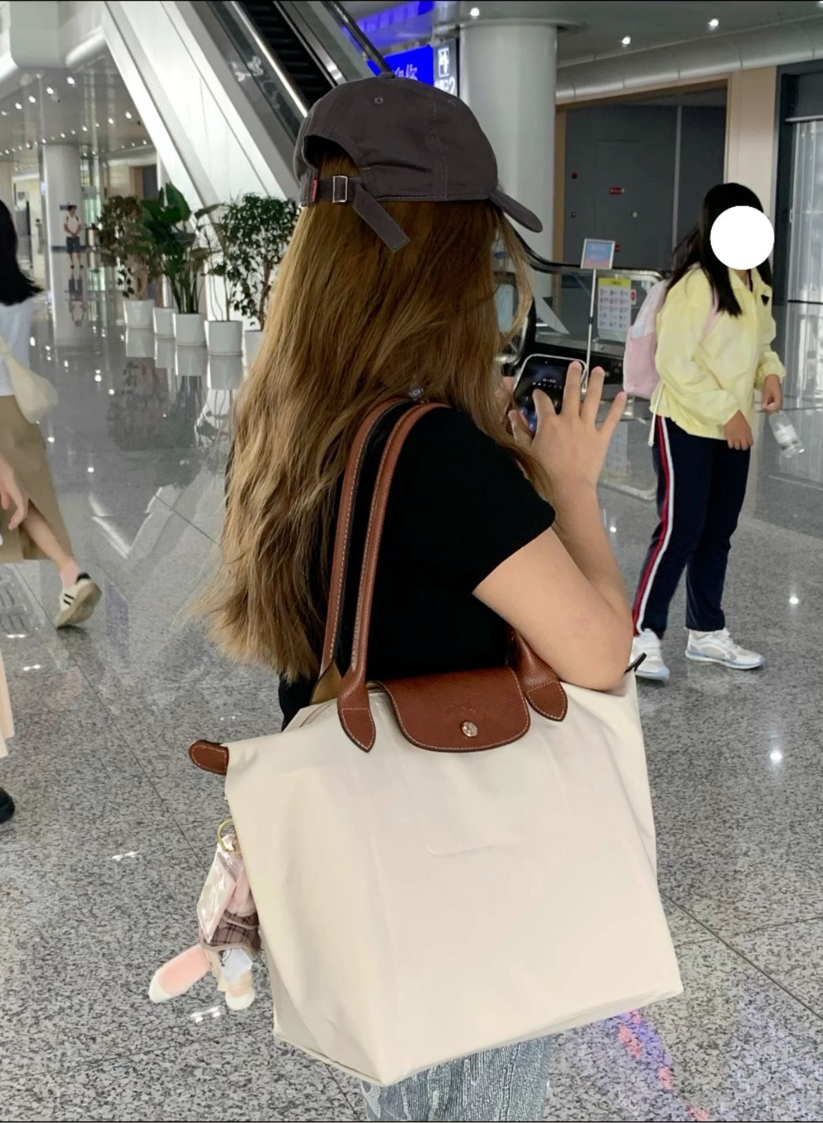 Long Champ Bag (Beige)