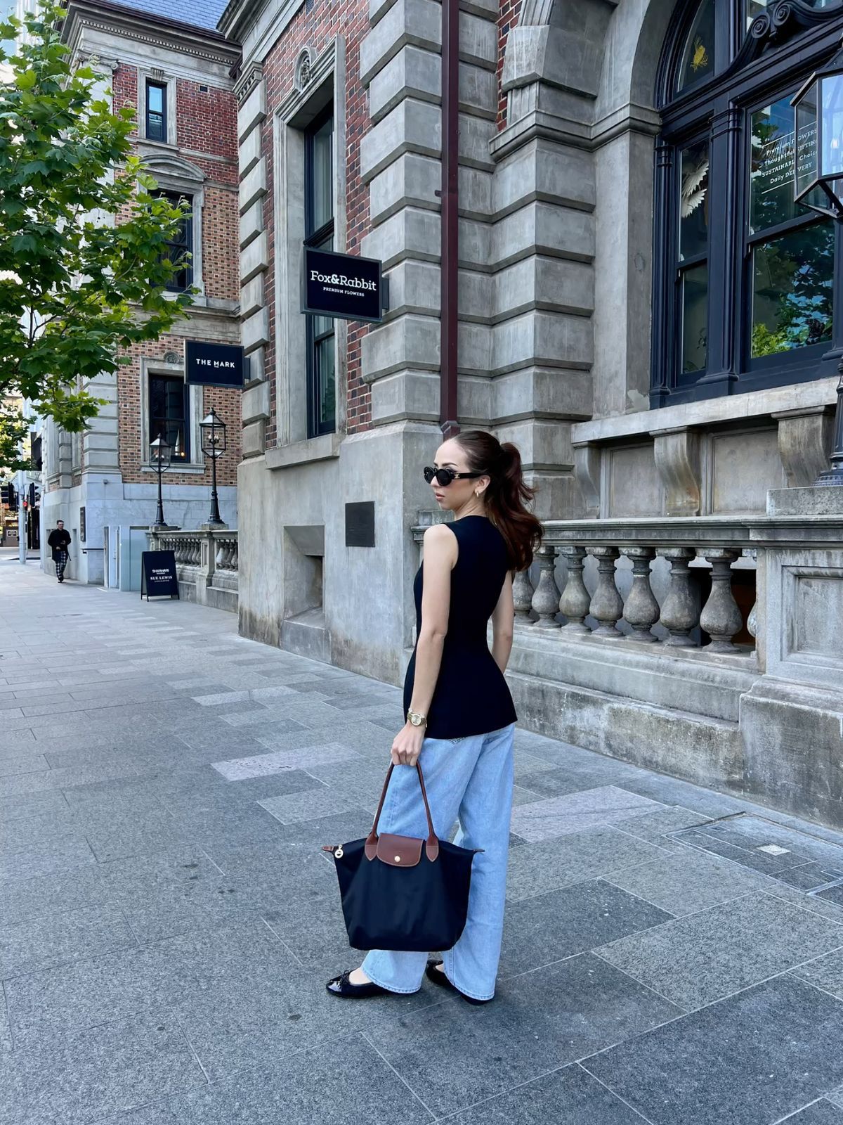 Long Champ Bag (Blue)