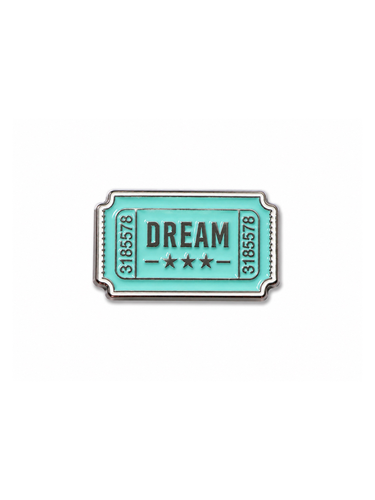 Dream Ticket Metal Phone Sticker 🎟️