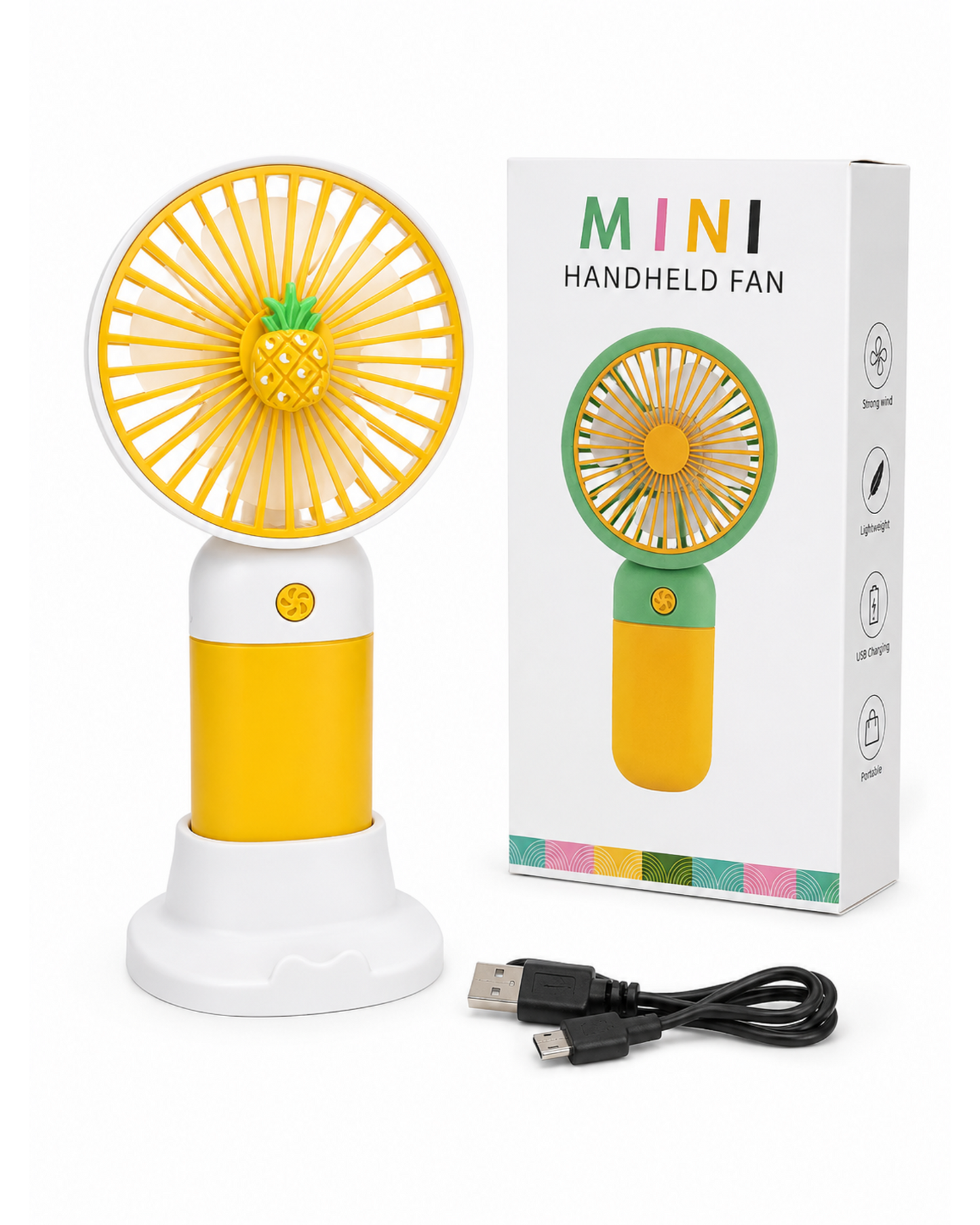 PineBreeze™ Rechargeable Mini Fan
