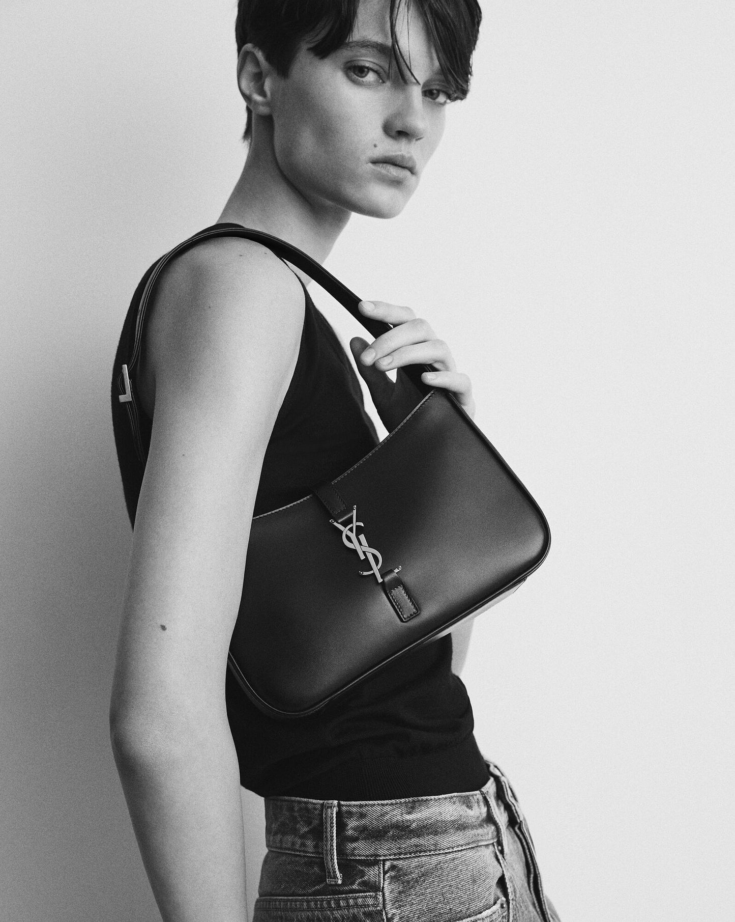 Ysl hobo bag ( black )