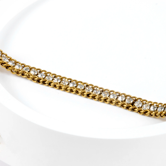 Dust Bracelet | Stainless Steel | 18K Gold Plated