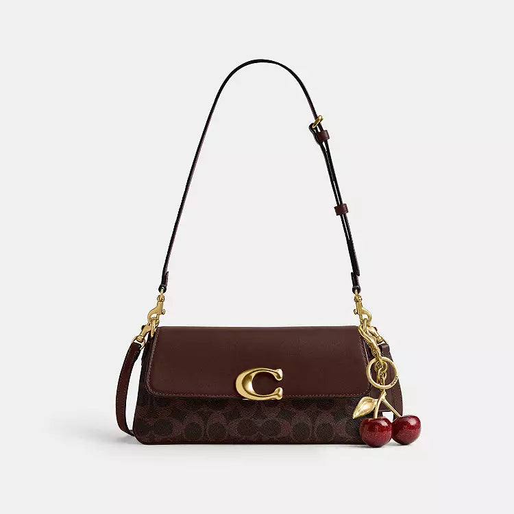 COACH Jet Shoulder Bag
In Signature Canvas - Brass/Maple