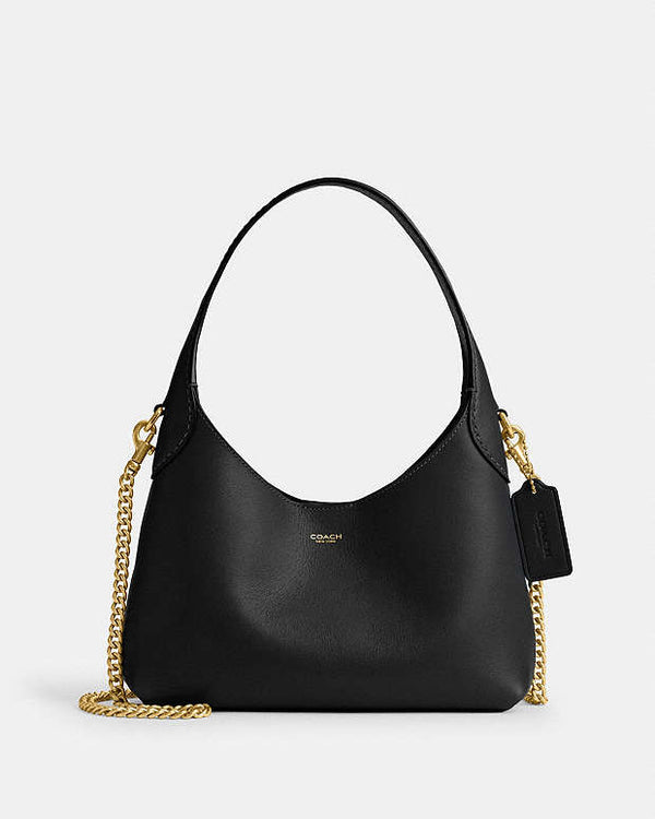 Coach Brooklyn Shoulder Bag 23 (Brass Black)
