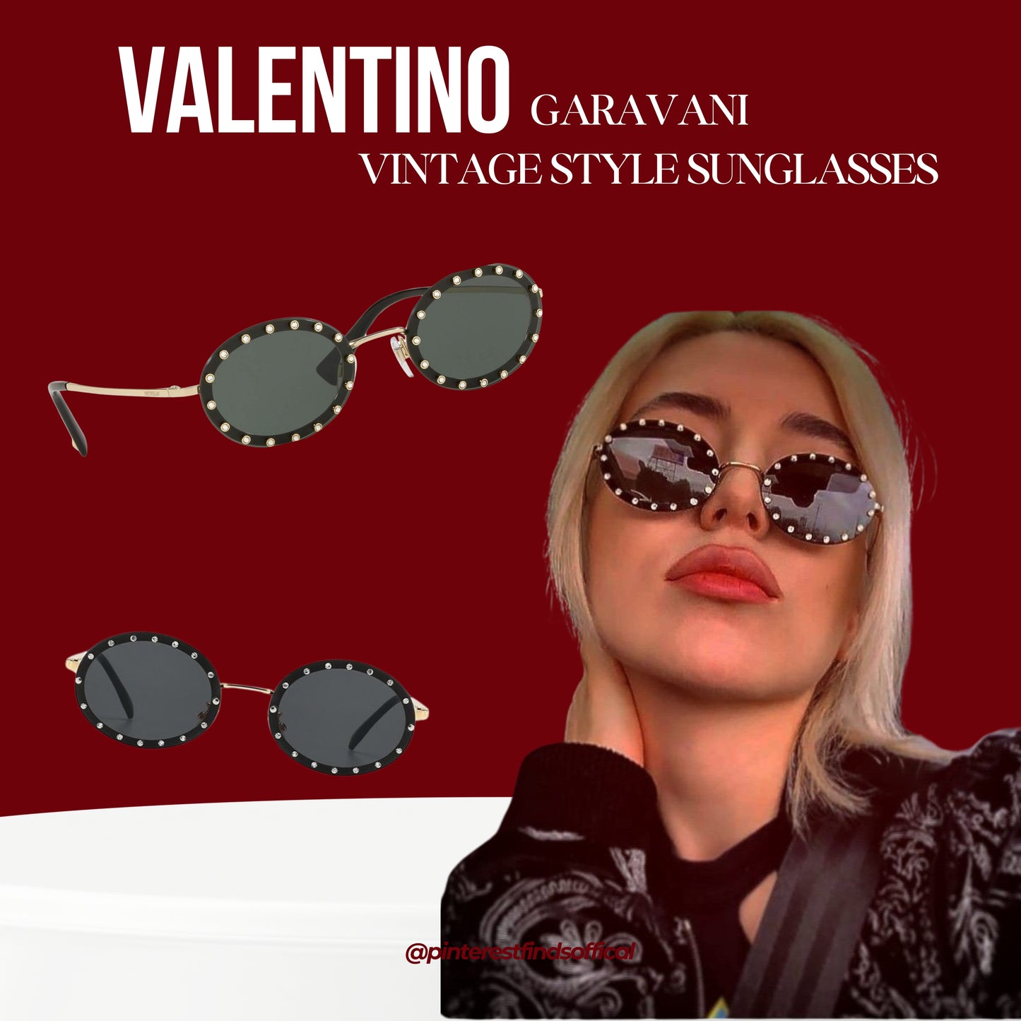 Valentino Garavani vintage style Sunglasses