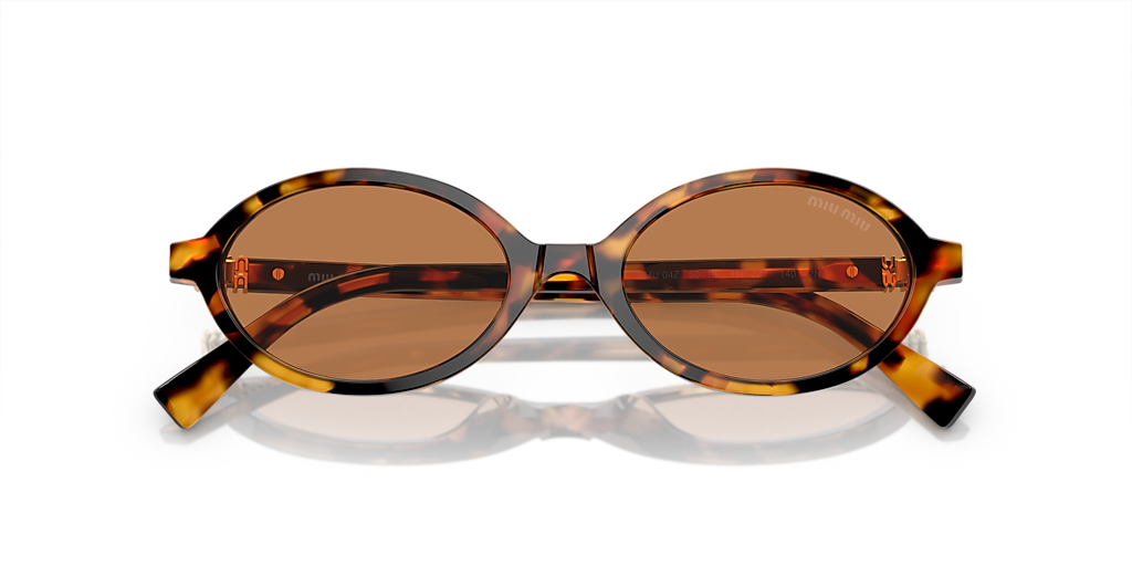 Miu Miu MU 04ZS Luxury Oval Sunglasses