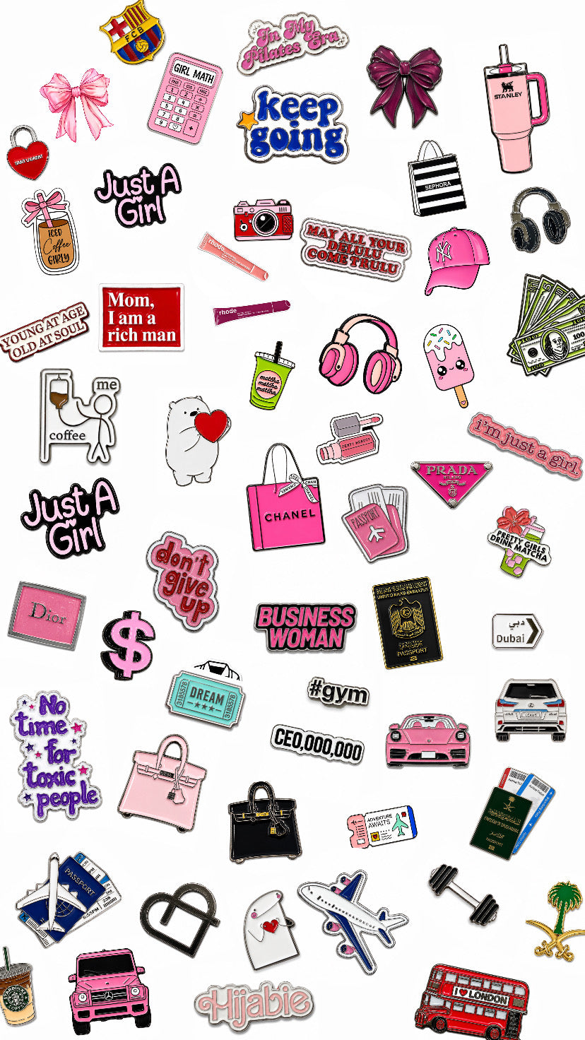 Metal Phone Stickers