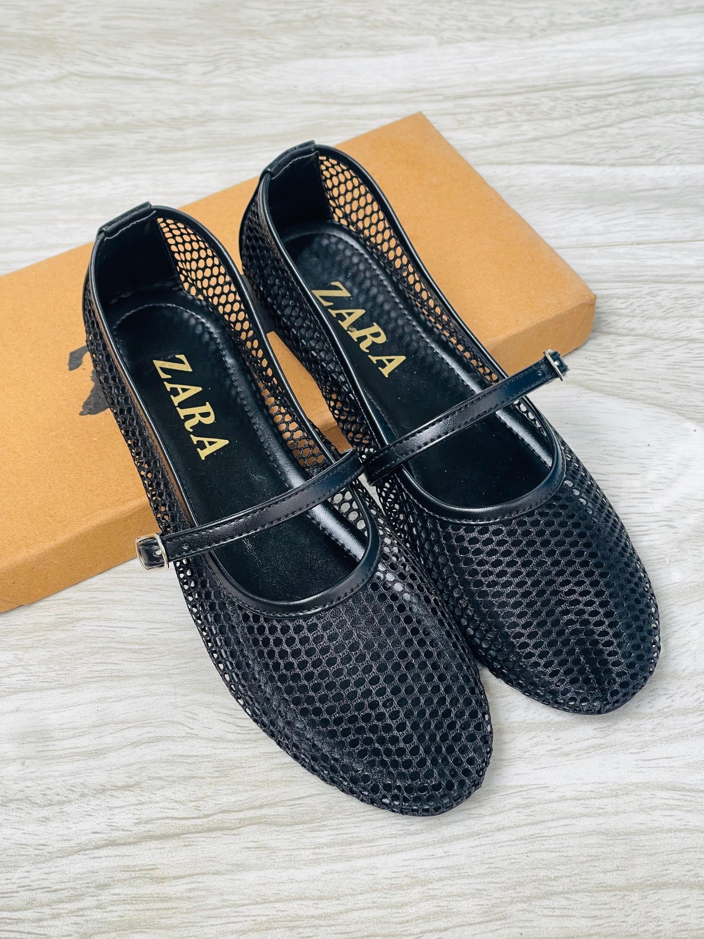 Zara Net Sandal