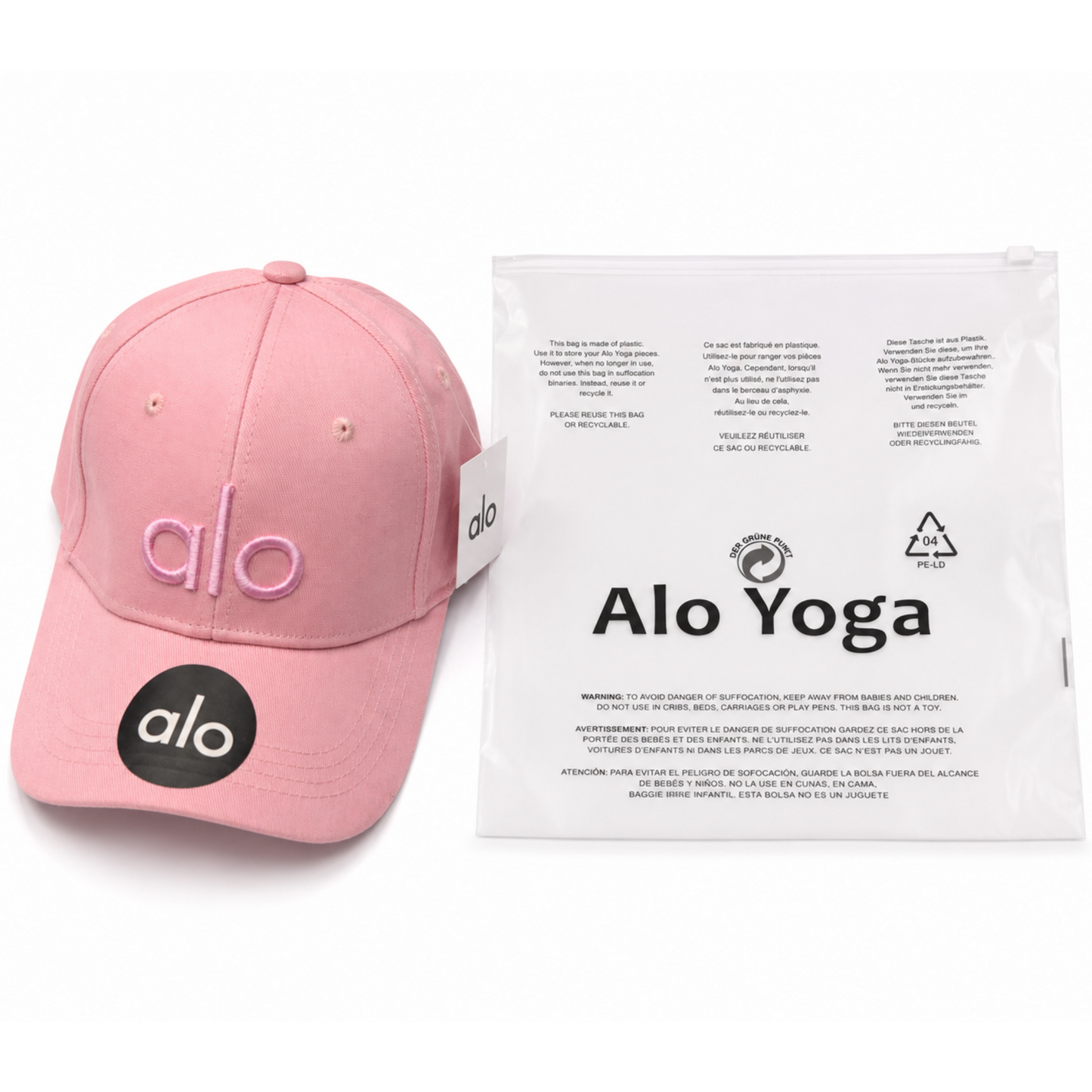 Alo Off-Duty Cap – Soft Pink