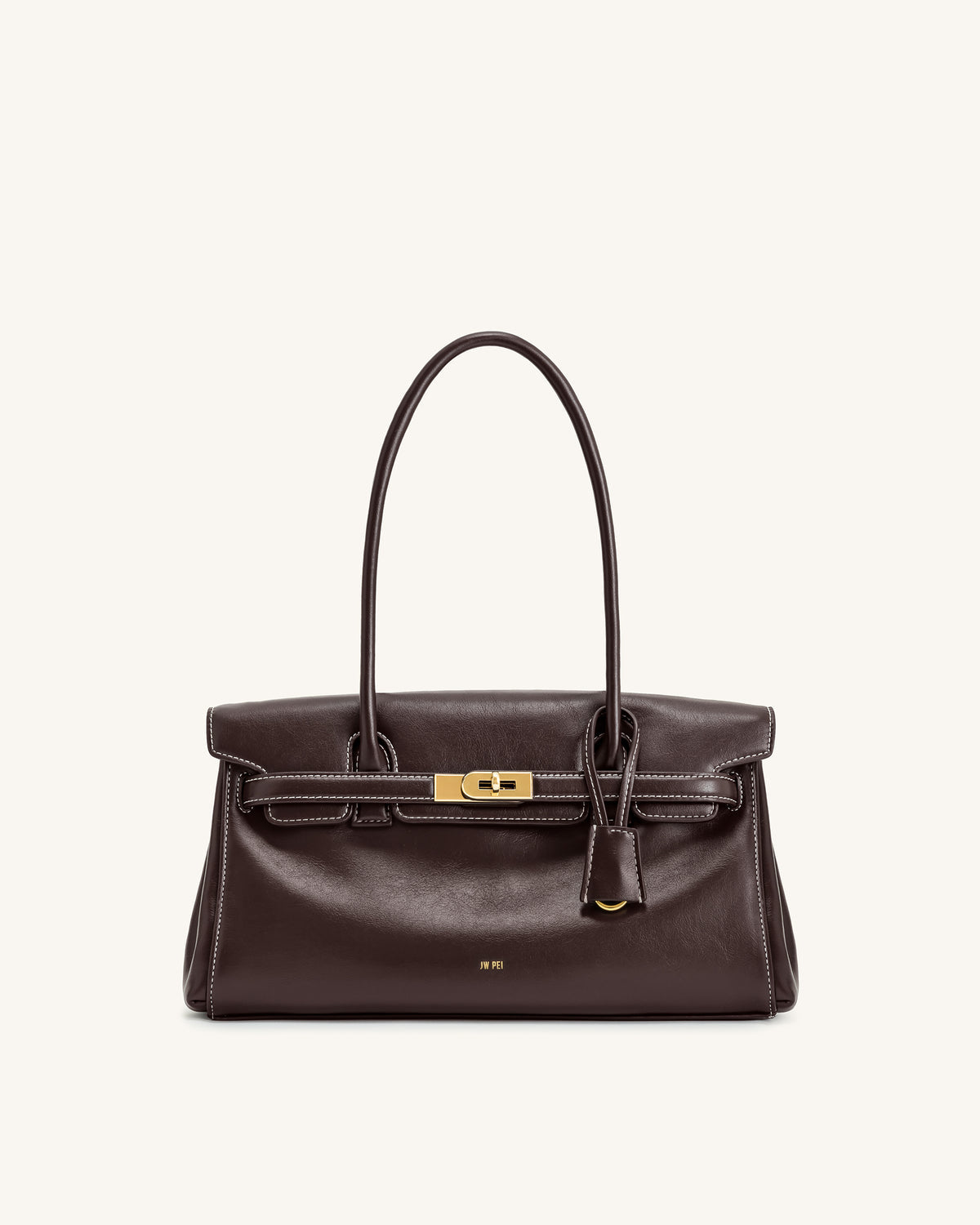 JW PEI Yara Shoulder Bag - Dark Brown