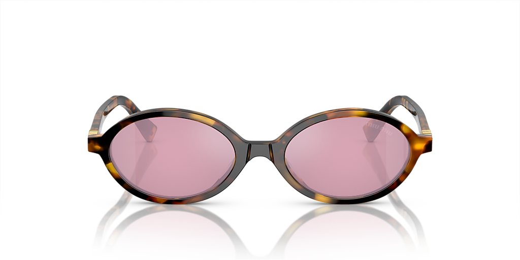 Miu Miu MU 04ZS Luxury Oval Sunglasses