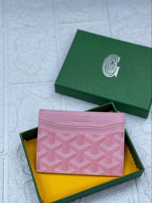 Goyard Saint-Sulpice Card Wallet (Pink)