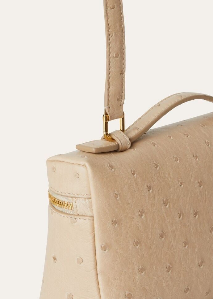 Loro Piana Extra Pocket L19
Ostrich Leather Bag