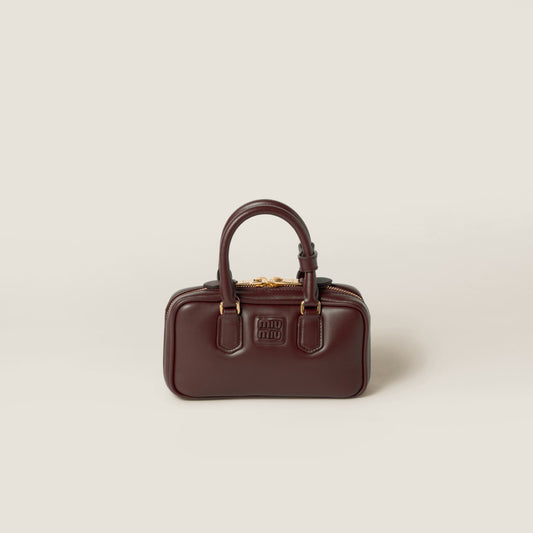 Miu Miu Arcadie Leather Mini Bag