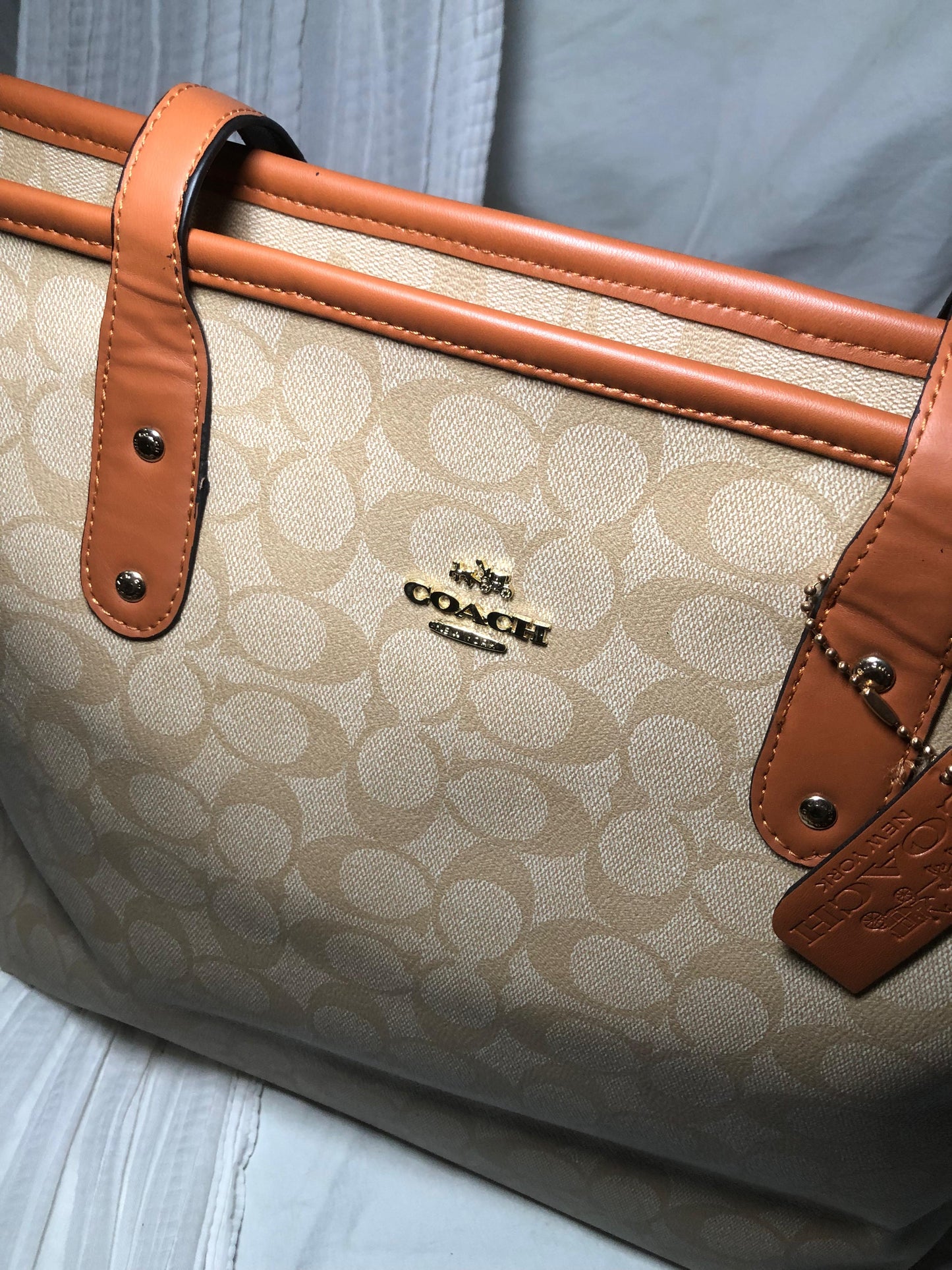 Coach City Tote Bag