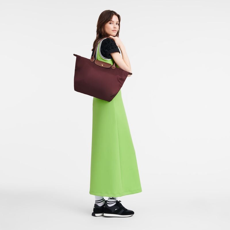 Long Champ Bag (Maroon)