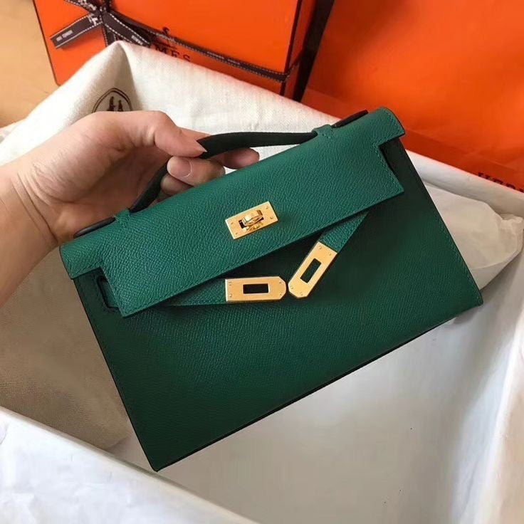 Hermes Kelly 20 Mini (Green)