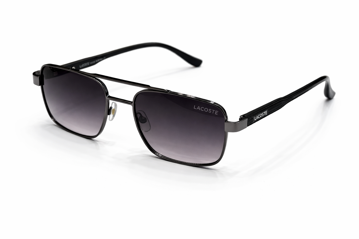 Lacoste Classic Rectangular Metal Sunglasses - Men’s