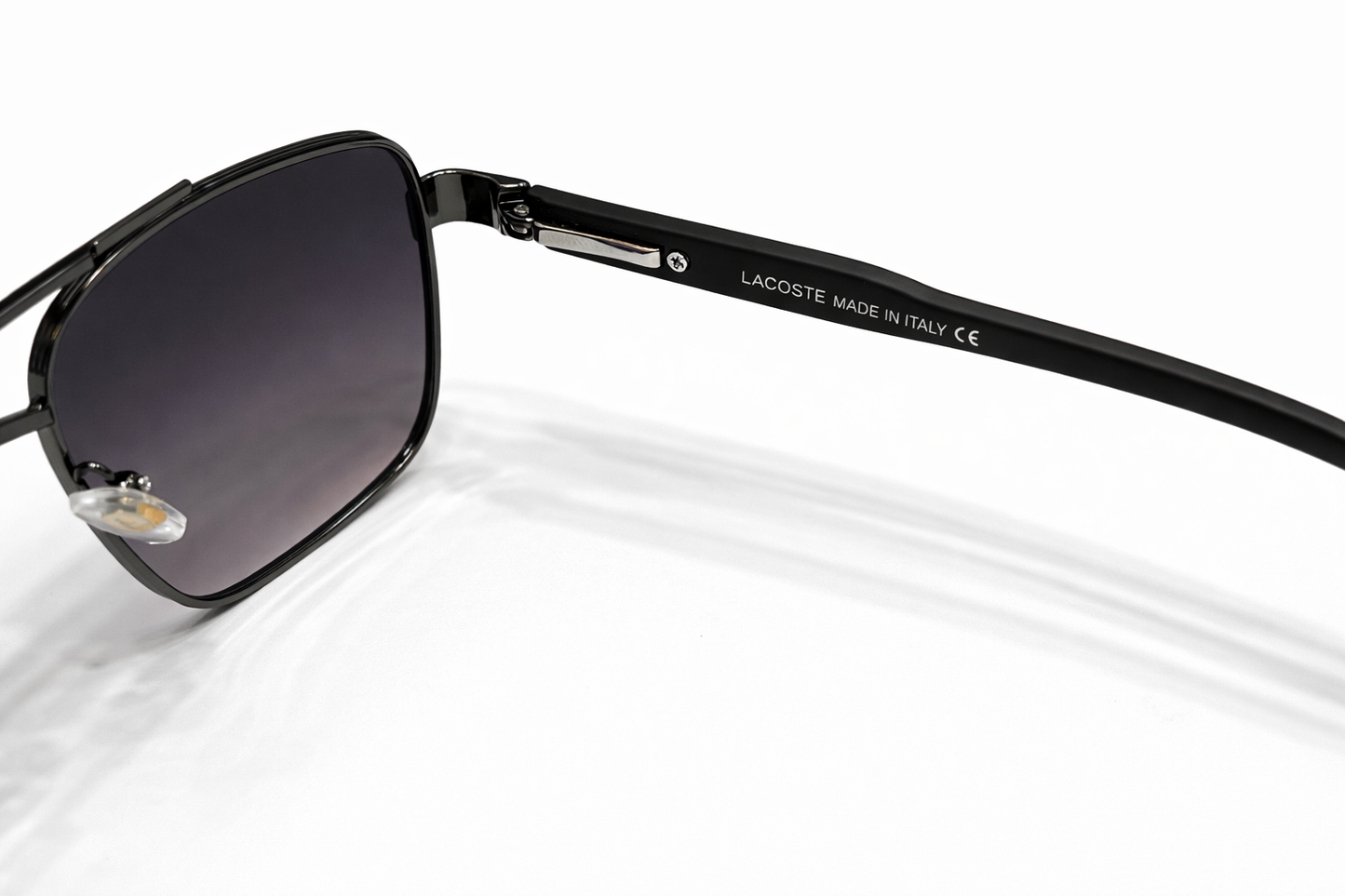 Lacoste Classic Rectangular Metal Sunglasses - Men’s