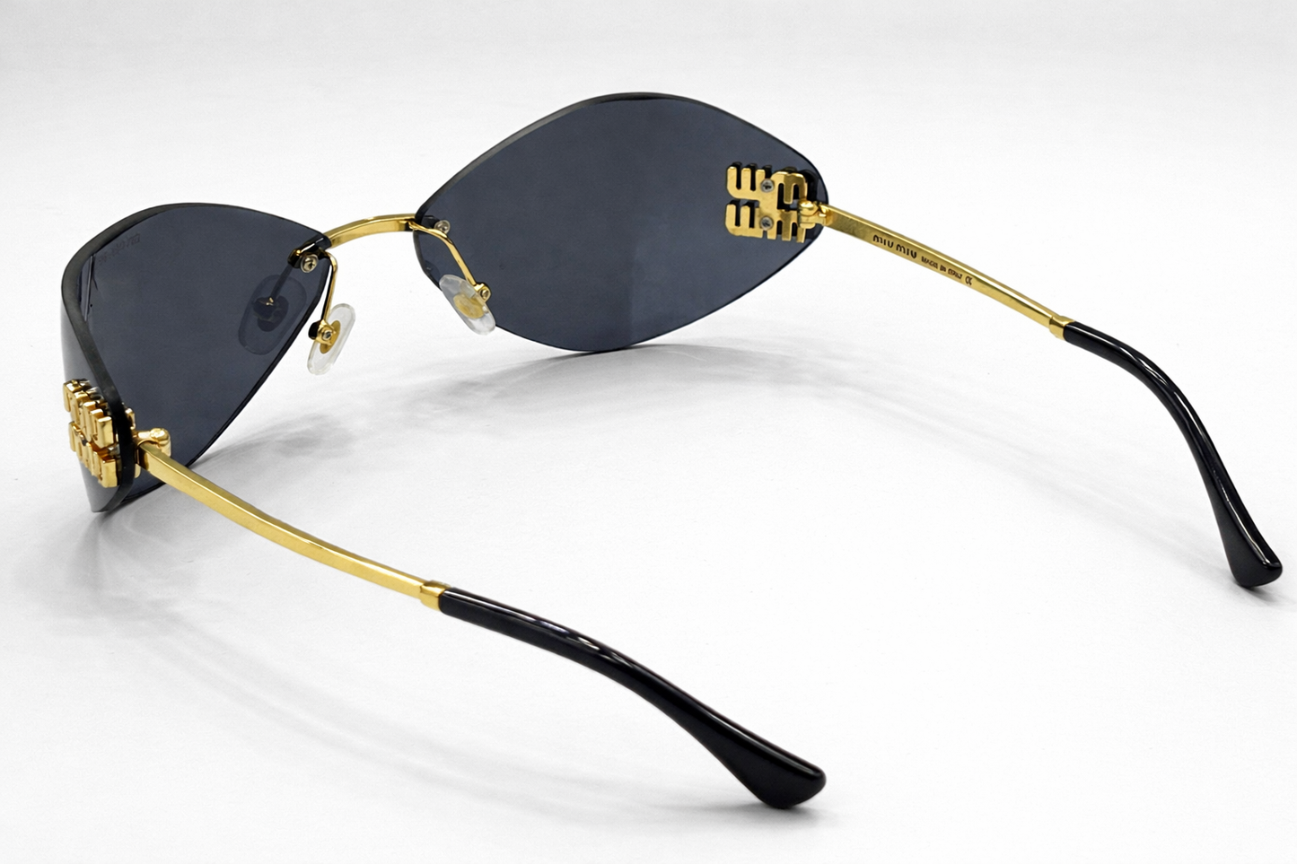 Miu Miu Aurelia Rimless Cat-Eye Sunglasses