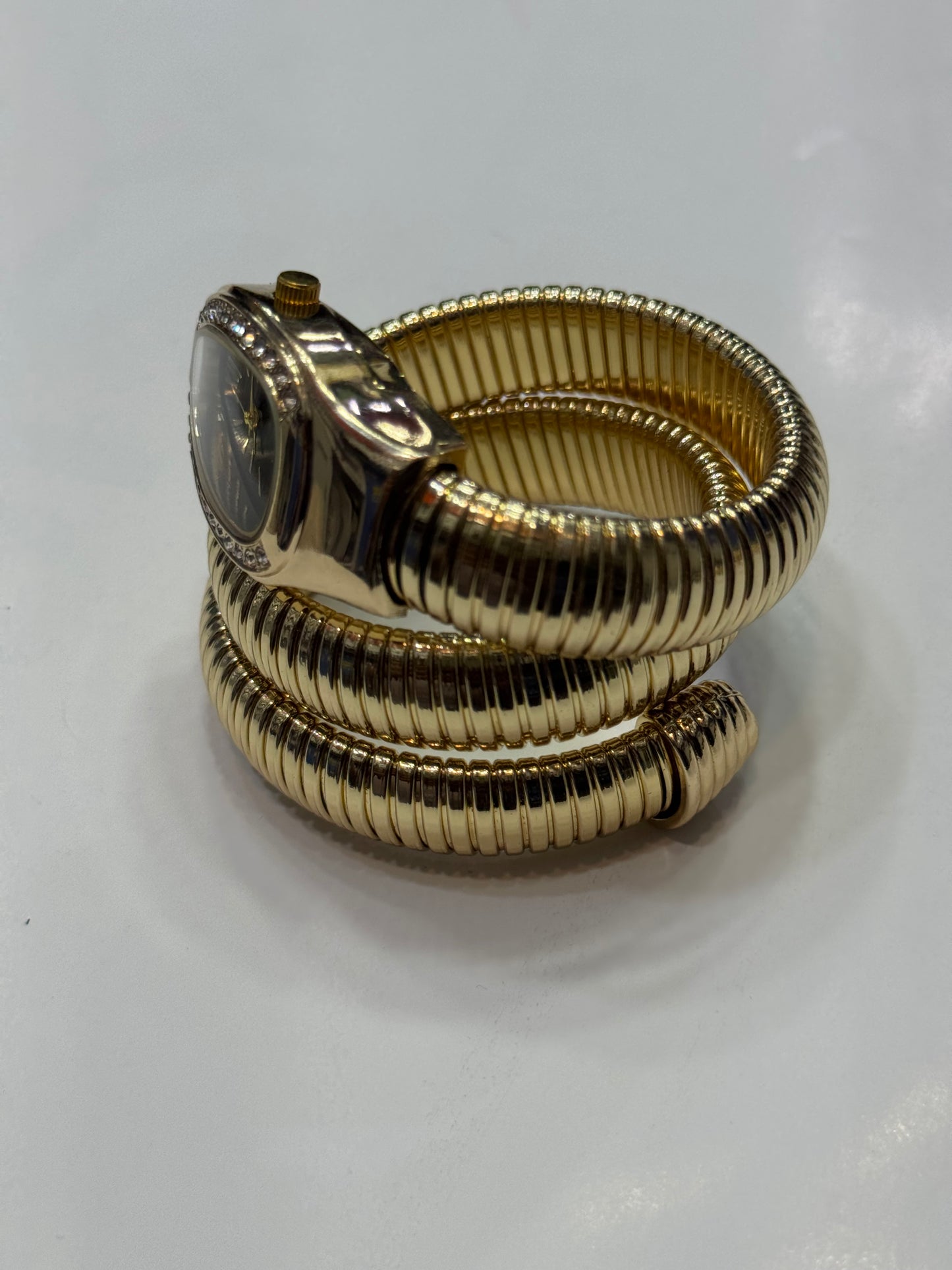 Bvlgari Replica Snake Watch - Black